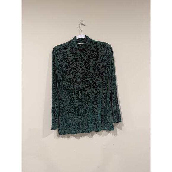 Soft Surroundings Walden Velvet Turtleneck Size PS 2319 - Picture 2 of 9